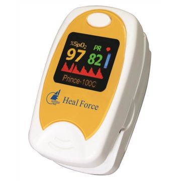 Heal Force Prince 100C2 Dual Colour Fingertip Pulse Oximeter