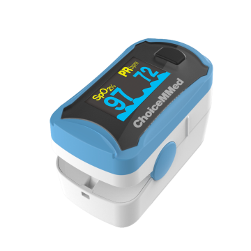 ChoiceMMed Fingertip Pulse Oximeter MD300 C29 OLED Colour Display - Adults and Children