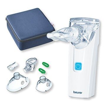 Beurer IH55 Portable Nebuliser Silent Self-Cleaning with Vibrating Mesh