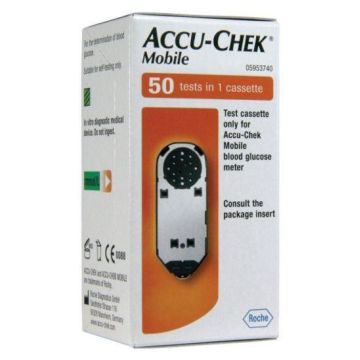 Accu-Chek Mobile Blood Glucose Test Strip Cassettes (x50)