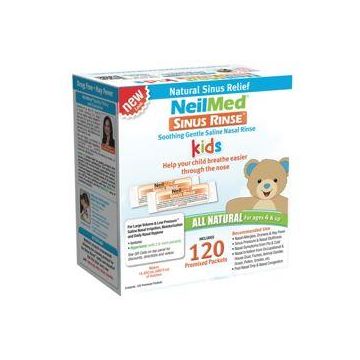 NeilMed Paediatric Sinus Rinse Nasal Rinse for Kids 120 Sachets Refill