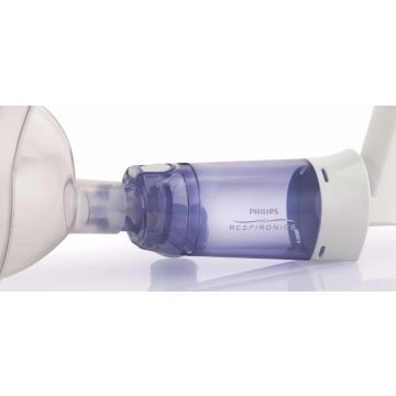 Respironics OptiChamber Diamond Chamber for Inhalers + Large Mask (Adult)