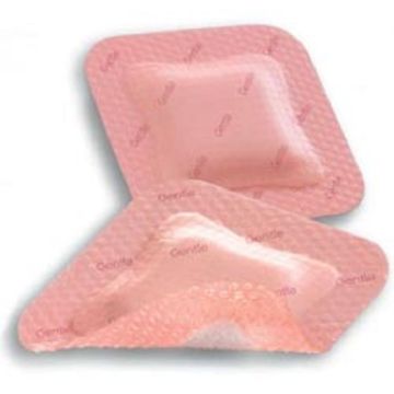 Allevyn Gentle Border Adhesive Dressings 7.5cm x 7.5cm (x10)