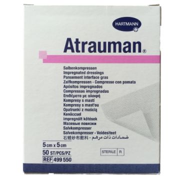 Atrauman Impregnated Tulle Dressings 5cm x 5cm (x50)