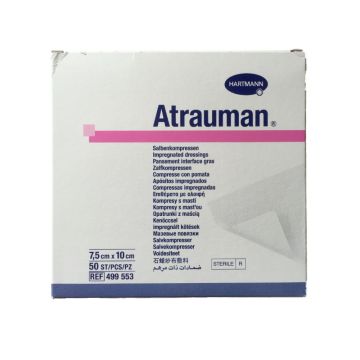 Atrauman Impregnated Tulle Dressings 7.5cm x 10cm (x50)