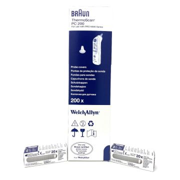 Braun Thermoscan Lens Filters PC200 (200 Probe Covers)