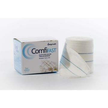 Comfifast Blue Elasticated Tubular Bandage 7.5cm x 5m
