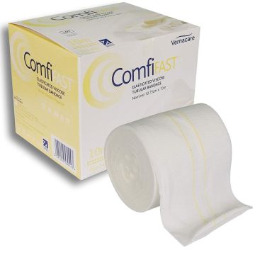 Comfifast Yellow Elasticated Tubular Bandage 10.75cm x 5m