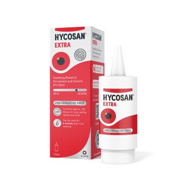 Hycosan Extra Preservative-Free Lubricating Eye Drops 7.5ml