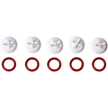 Mirage Propulse Mushroom Valve & Washer Pack (5 valves & 5 washers)