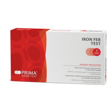 Prima Home Test Iron Anaemia Test FERRITIN Tester