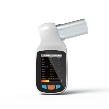 Contec SP70B Handheld Digital Spirometer with Bluetooth and Colour Display