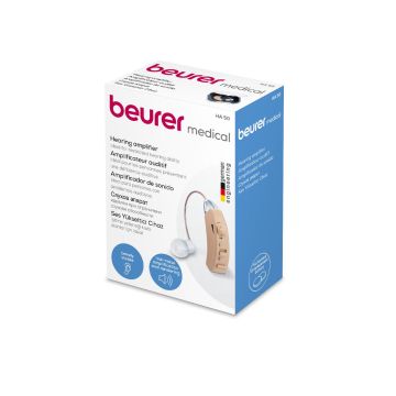 Beurer HA50 Single Battery Hearing Amplifier - Discreet With Extended Frequency Range