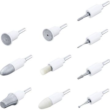 Beurer Manicure Pedicure Replacement 10-piece Attachment Set for MP84 MP64 MP66