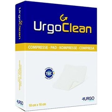 UrgoClean Soft-Adherent Dressing Pad 10cm x 10cm (x10) 506446