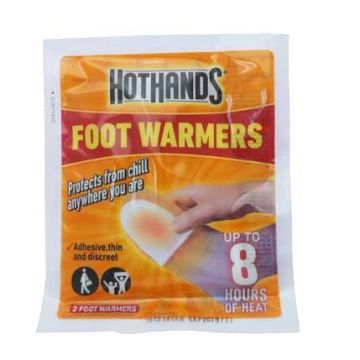 HOTHANDS Foot Toe Warmers - 8 hours of heat - Air Activated - Ready to Use (x5 Pairs)