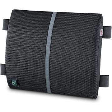 Beurer HK70 Lumbar Heat Pad with Back Rest - Fast Heating - Car or Home Use