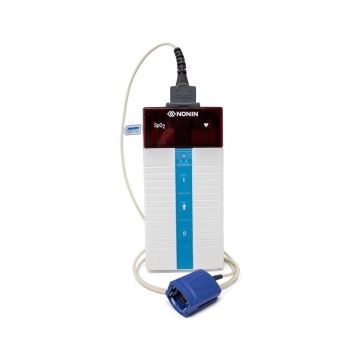 Nonin 8500 Handheld Pulse Oximeter With 8000AA Adult Clip Sensor