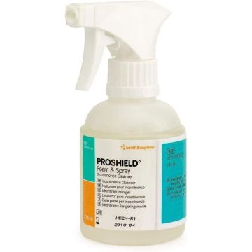 Smith & Nephew  Proshield Foam & Spray Incontinence Cleanser 235ml