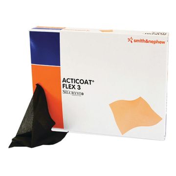 Acticoat Flex 3 Dressings with Silcryst Nanocrystals 5cm x 5cm (x5) 66800396