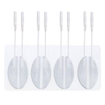 Tenscare E-CM3050 Reusable Face TENS Electrode Pads (Pack of 4)