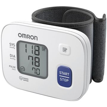 Omron RS2 Automatic Wrist Blood Pressure Monitor with Cuff Wrap Guide