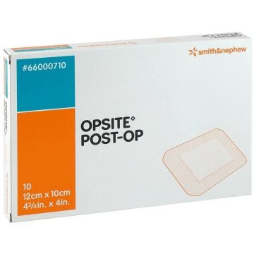 Opsite Post-Op  10cm x 12cm Absorbent Film Dressings 66000710 (x10)