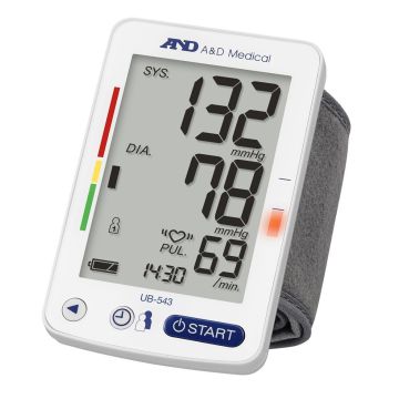 A&D UB-543 Premium Portable Wrist Blood Pressure Monitor