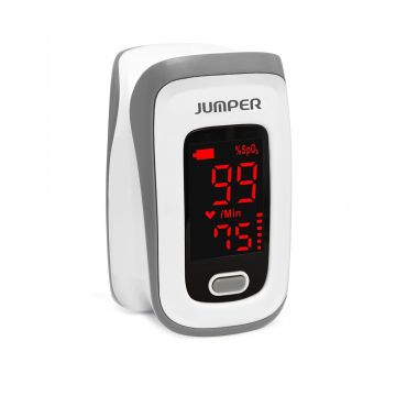 Jumper Medical JPD-500E LED Fingertip Pulse Oximeter for Oxygen Level & Pulse Rate