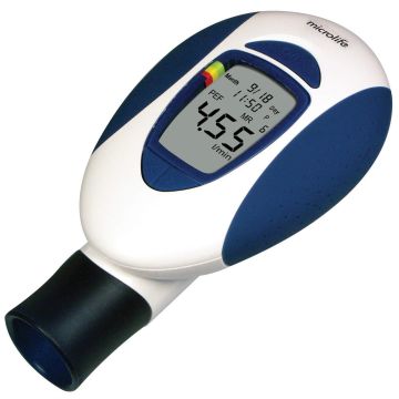 Microlife PF 100 Electronic Peak Flow Digital Asthma Monitor Meter