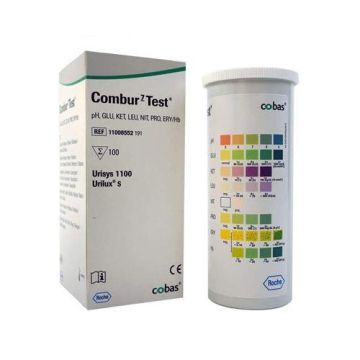 Roche Combur 7 Urine Analysis Reagent Test Strips (x100)