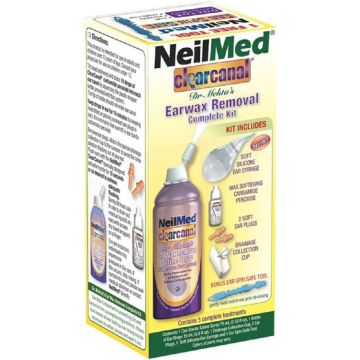 NeilMed Clear Canal Ear Wax Removal Complete Kit