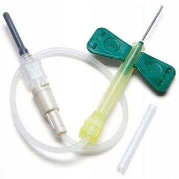 BD Vacutainer Safety-Lok Blood Collection Set 367282 21G 0.8x19x178mm Green (x50)