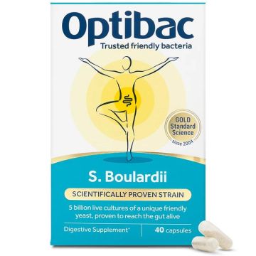 Optibac Probiotics S.Boulardii Capsules 40