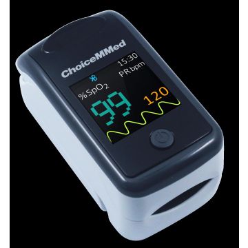 ChoiceMMed Professional Bluetooth Fingertip Pulse Oximeter MD300CI218 - Adult Child Infant