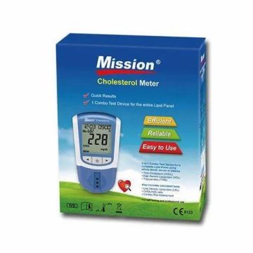 Mission Cholesterol Complete Lipid Test Meter