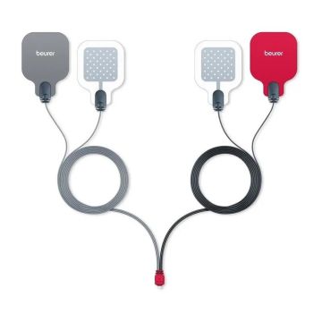Beurer TENS Replacement Set EM59 Cable and Electrode Kit 164.210