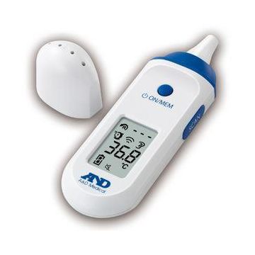 A&D UT-801 Multi-function Infrared Thermometer Ear Forehead Surface - with Fever Alarm