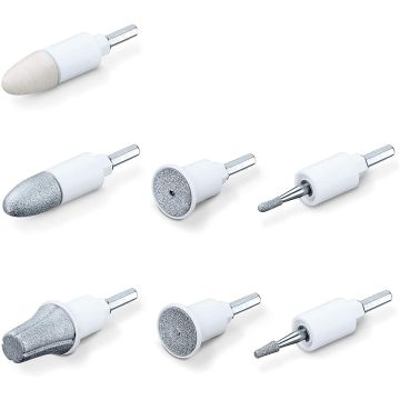 Beurer Manicure Pedicure Replacement 7-piece Attachment Set for MP42 MP44