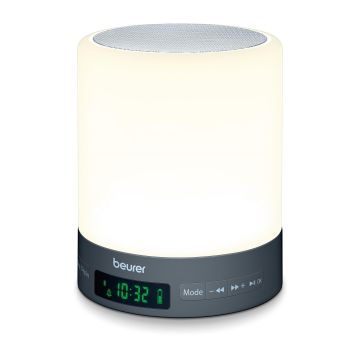 Beurer WL50 LED Wake Up and Sleep Therapy Light with Bluetooth Speaker