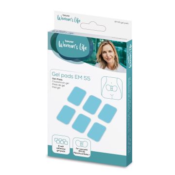 Beurer EM55 Menstrual Relax+ Self Adhesive Replacement Gel Pads (x6) 110.008