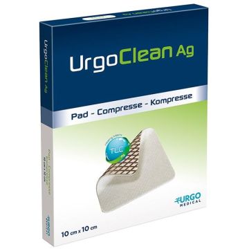 UrgoClean AG Dressing 10cm x 10cm (x10) 552155