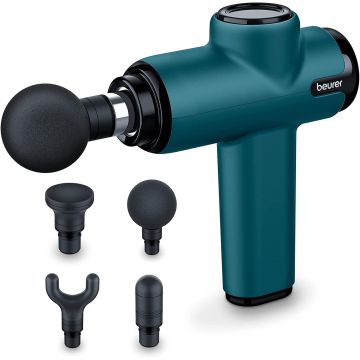 Beurer MG99 PhysioLine Rechargeable Compact Massage Gun with Attachments