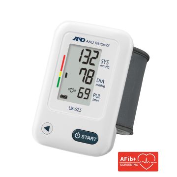 A&D UB-525 Wrist Blood Pressure Monitor With AFib Detection