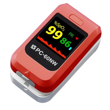 Creative Medical  PC-60NW Bluetooth Wireless Fingertip Pulse Oximeter With Probe Port