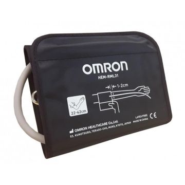 Omron HEM-RML31 Easy Wrap Blood Pressure Monitor Cuff - Medium & Large 22-42cm