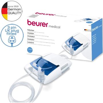 Beurer IH21 Mains Operated Compressed Air Nebuliser With Storage Container