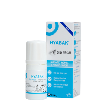 Hyabak Daily Preservative-Free Drops For Dry Eyes 10ml