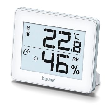Beurer HM16 Thermo Hygrometer - Indoor Climate Monitor - Temperature Humidity