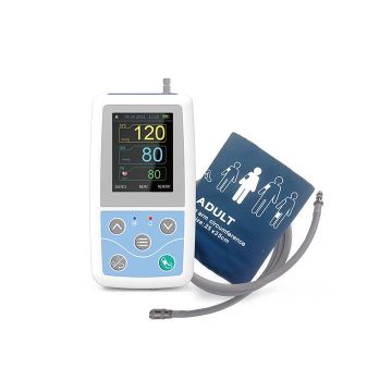 Contec ABPM50 Handheld 24hr Ambulatory Blood Pressure Monitor with Software + Three Cuffs